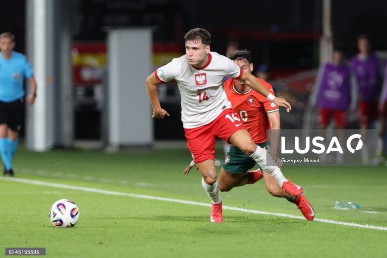 Euro sub-21 - Portugal goleia Polónia (5-0)