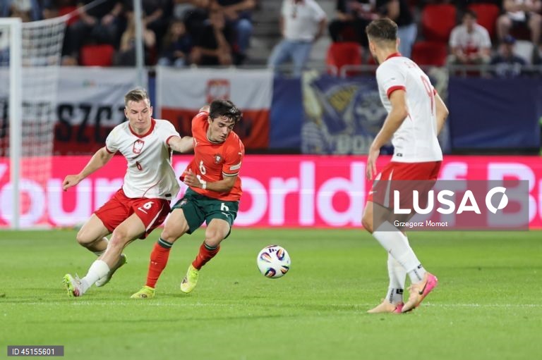 Euro sub-21 - Portugal goleia Polónia (5-0)