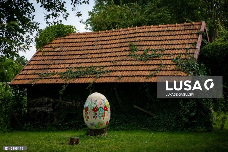Zalipie: Casas de campo pintadas com motivos decorativos