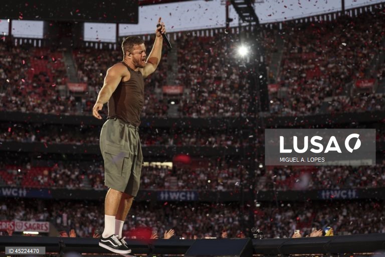 Lisboa: Concerto dos Imagine Dragons