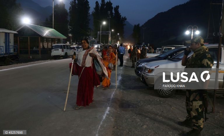 Índia: Peregrinação anual Amarnath Yatra na Caxemira