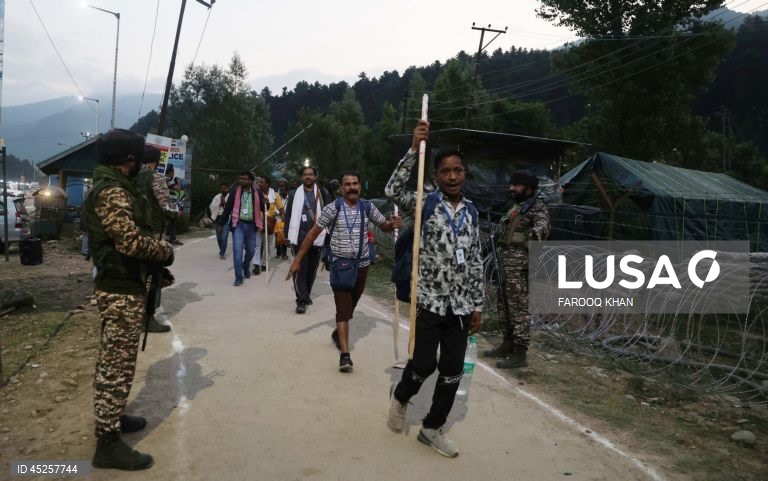 Índia: Peregrinação anual Amarnath Yatra na Caxemira