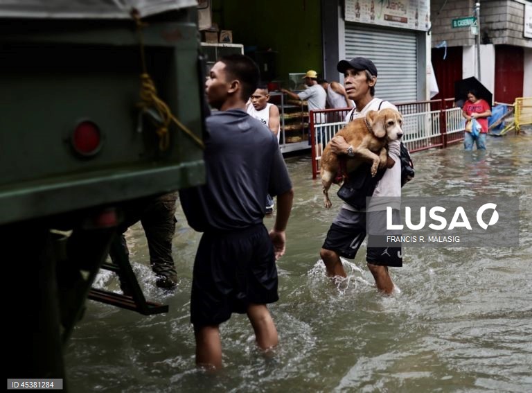 Filipinas: Tempestade tropical Co-May atinge a ilha principal de Luzon