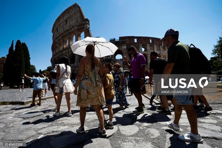 Onda de calor em Ítalia