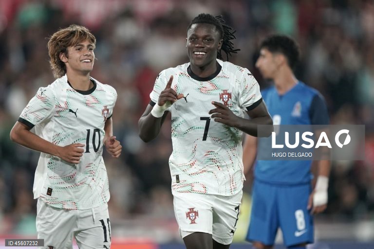 Futebol Sub21: Portugal vs Azerbaijão