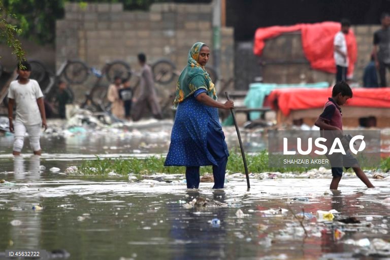 Paquistão: Cheias das monções