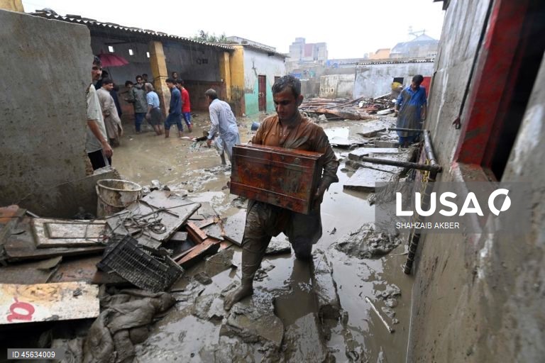 Paquistão: Cheias das monções