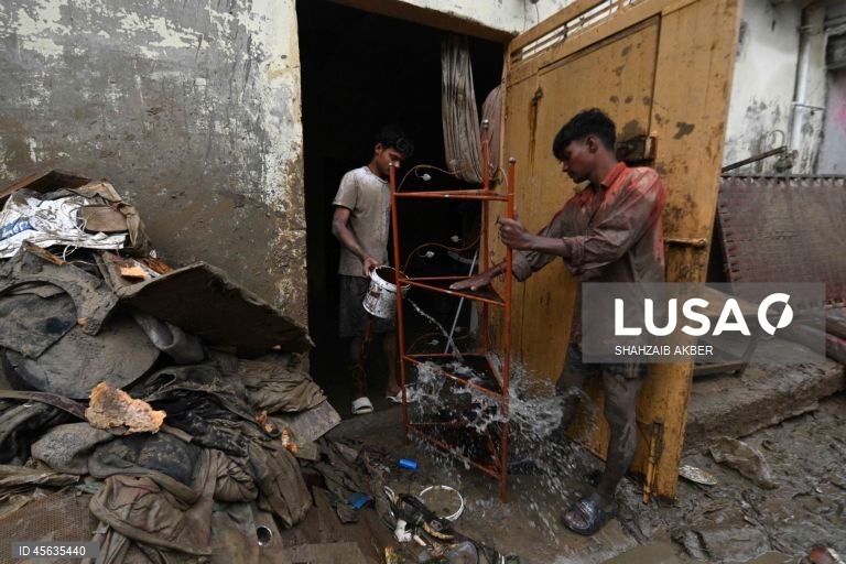 Paquistão: Cheias das monções