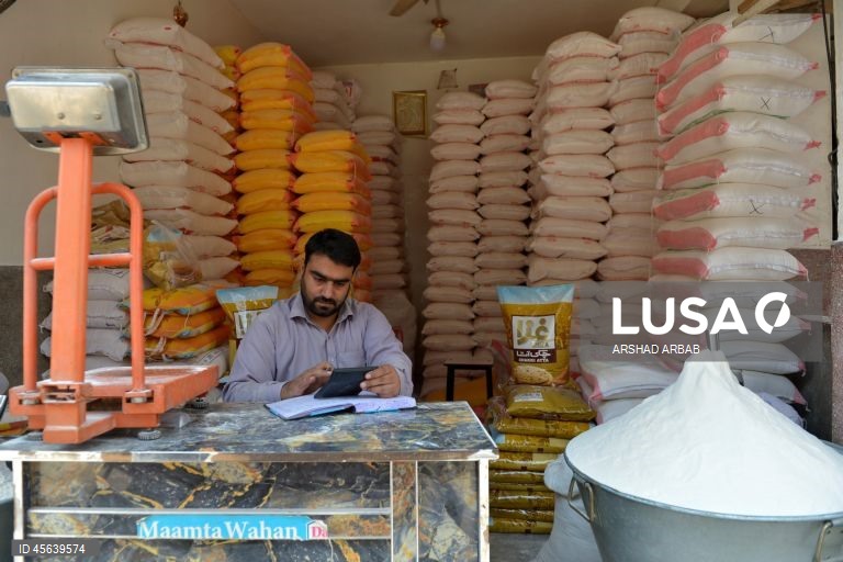 Paquistão: Comércio de trigo