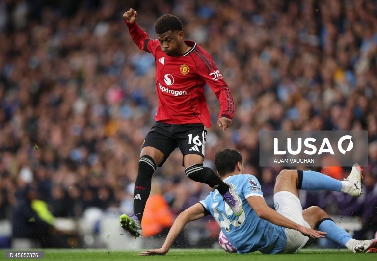 Futebol: Liga inglesa - Manchester City vs Manchester United