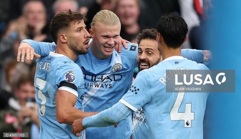 Futebol: Liga inglesa - Manchester City vs Manchester United