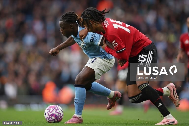 Futebol: Liga inglesa - Manchester City vs Manchester United