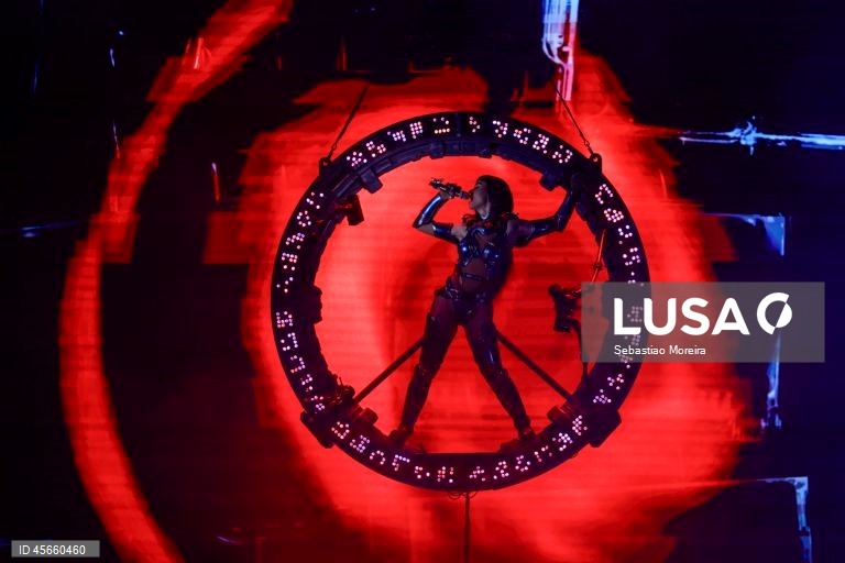 Brasil: Concerto de Katy Perry no Festival 'The Town' em São Paulo