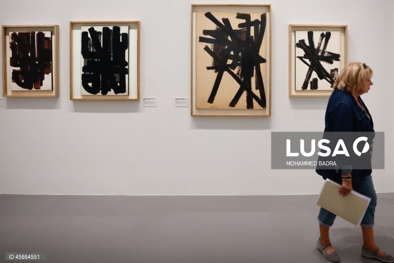França: Exposição de Pierre Soulages no Museu do Luxemburgo em Paris