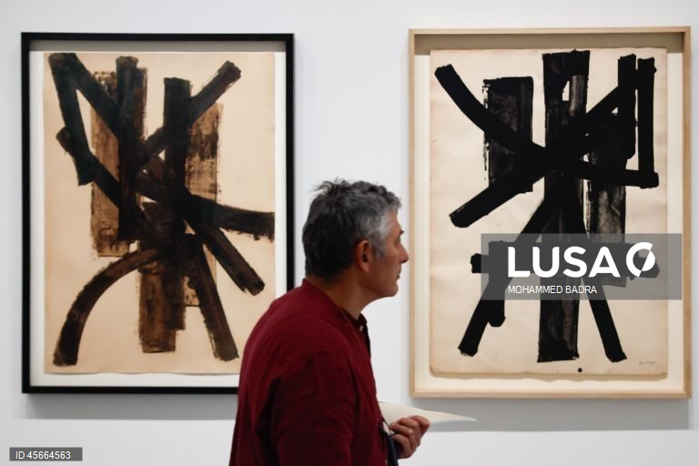França: Exposição de Pierre Soulages no Museu do Luxemburgo em Paris