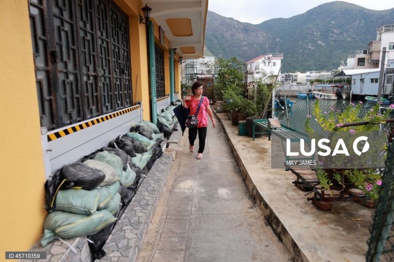 Supertufão Ragasa no norte das Filipinas