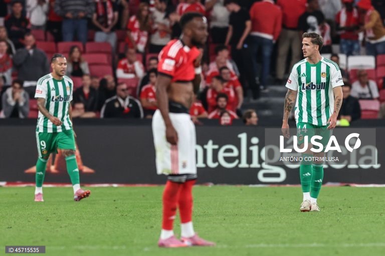 Benfica falhou hoje a subida ao segundo lugar da I Liga de futebol e ficou a quatro pontos do líder FC Porto, ao empatar 1-1 na receção ao Rio Ave, em encontro em atraso da primeira jornada.