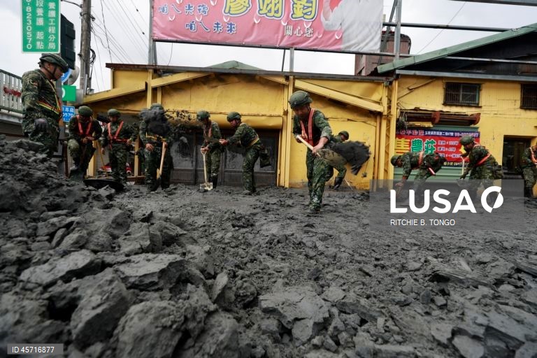 Taiwan: O supertufão Ragasa mata 14 pessoas e deixa dezenas desaparecidas