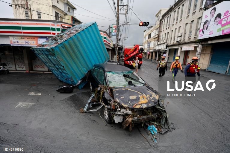 Taiwan: O supertufão Ragasa mata 14 pessoas e deixa dezenas desaparecidas