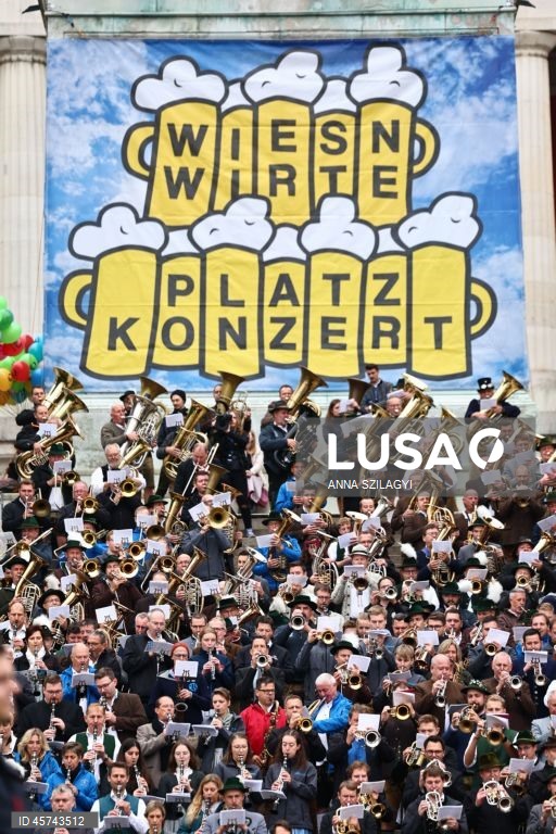 Munique: Concerto do Landlord na 190ª Oktoberfest 