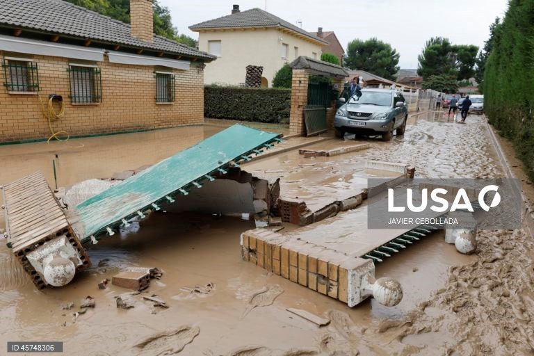 Espanha: Chuvas fortes afetam a região de Aragão