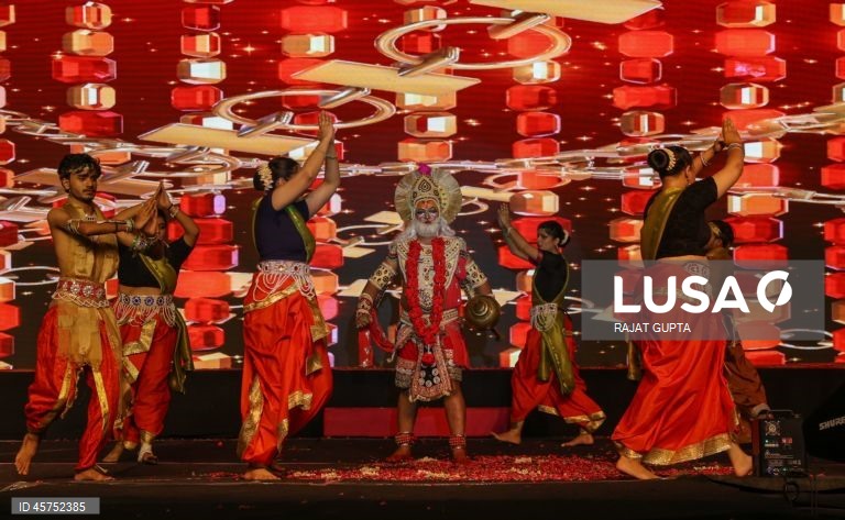 Índia: Apresentação de Ramleela em Nova Deli