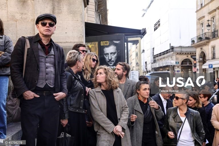 França: Funeral da atriz Claudia Cadinale em Paris