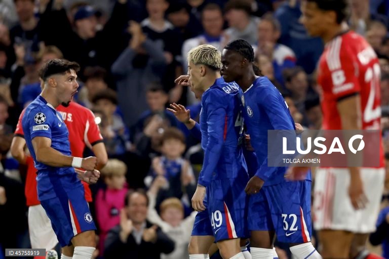 Futebol: Liga dos Campeões - Chelsea vs Benfica
