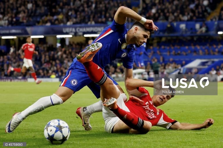 Futebol: Liga dos Campeões - Chelsea vs Benfica
