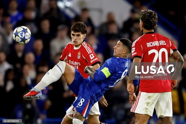 Futebol: Liga dos Campeões - Chelsea vs Benfica
