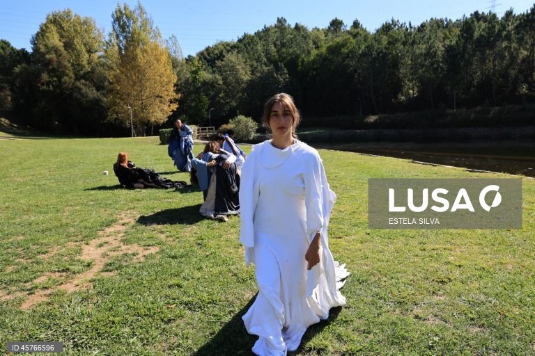 Ensaio do bailado “Cassandra” do Ballet Contemporâneo do Norte