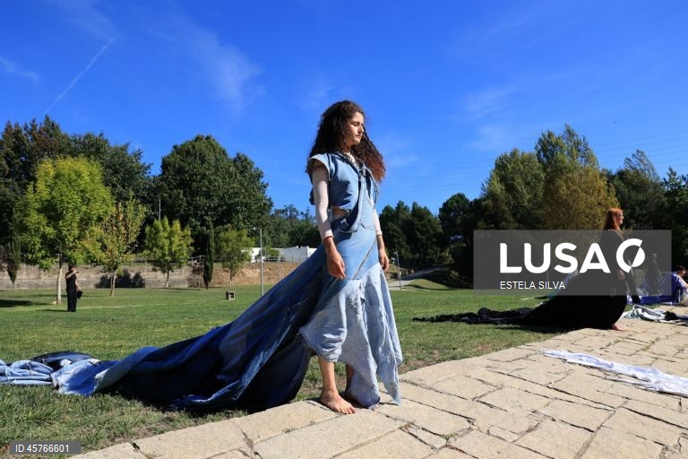 Ensaio do bailado “Cassandra” do Ballet Contemporâneo do Norte