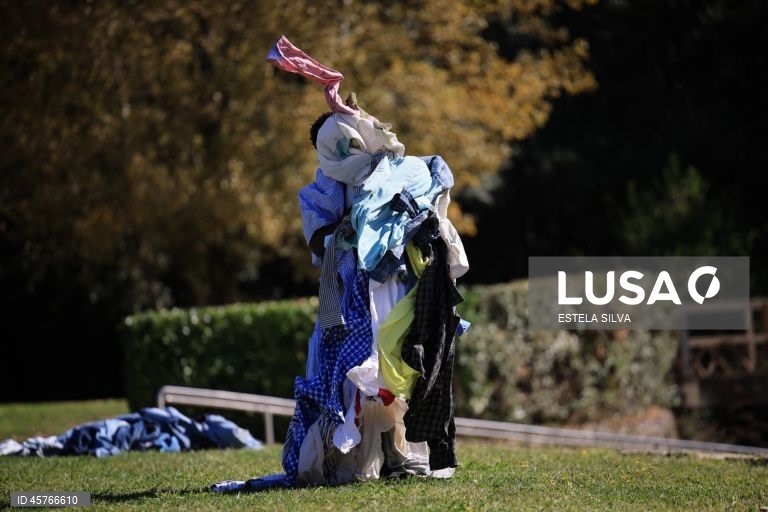 Ensaio do bailado “Cassandra” do Ballet Contemporâneo do Norte