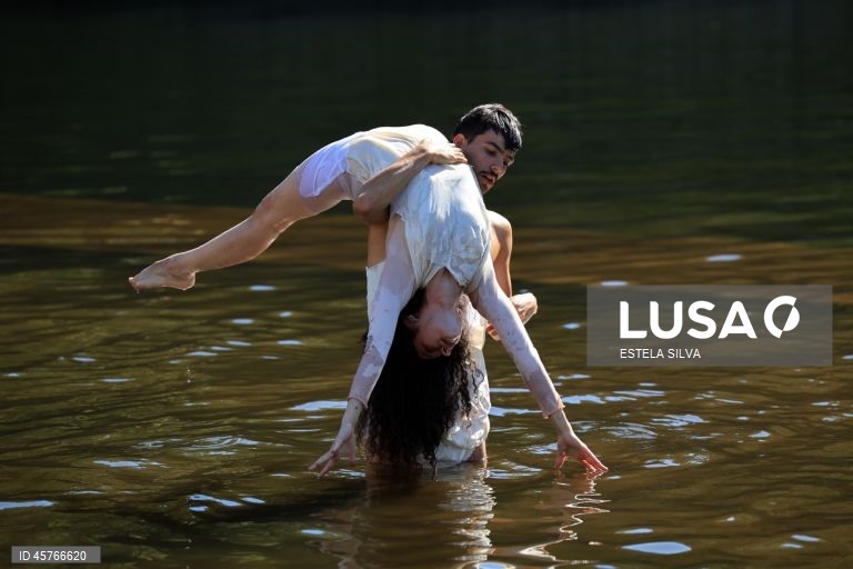 Ensaio do bailado “Cassandra” do Ballet Contemporâneo do Norte