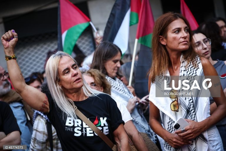 Lisboa/Porto: Ações de protesto contra ataque à Global Sumud Flotilla