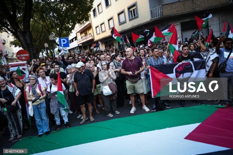 Lisboa/Porto: Ações de protesto contra ataque à Global Sumud Flotilla