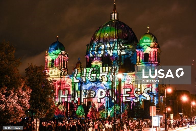 Alemanha: Festival das Luzes em Berlim