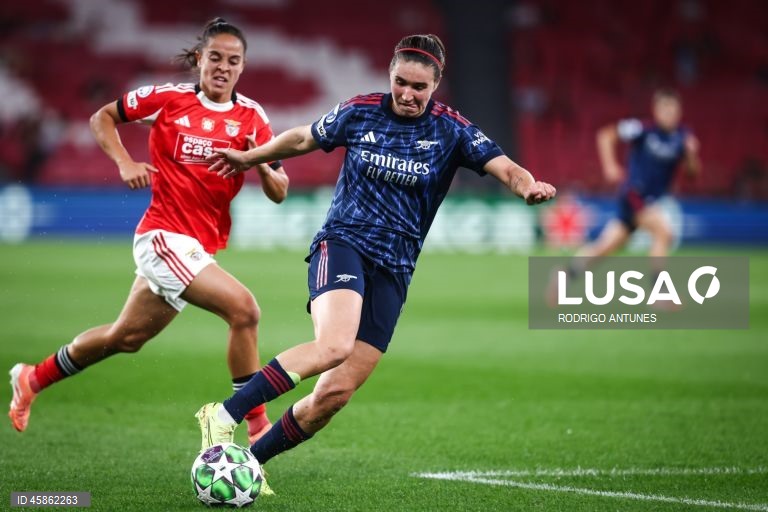 Futebol: Liga dos Campeões Feminina - Benfica vs Arsenal