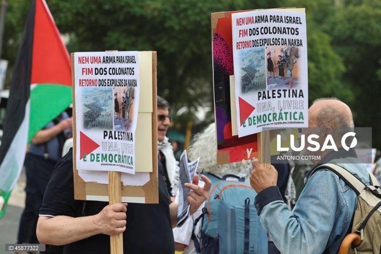 Lisboa: Marcha pela Palestina