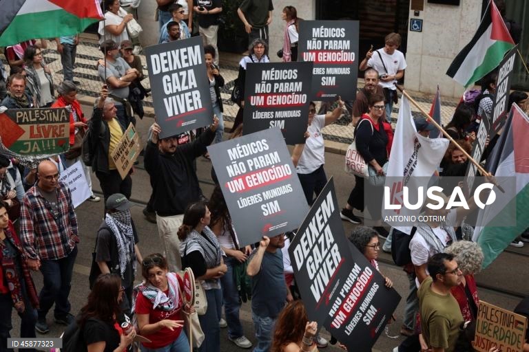 Lisboa: Marcha pela Palestina
