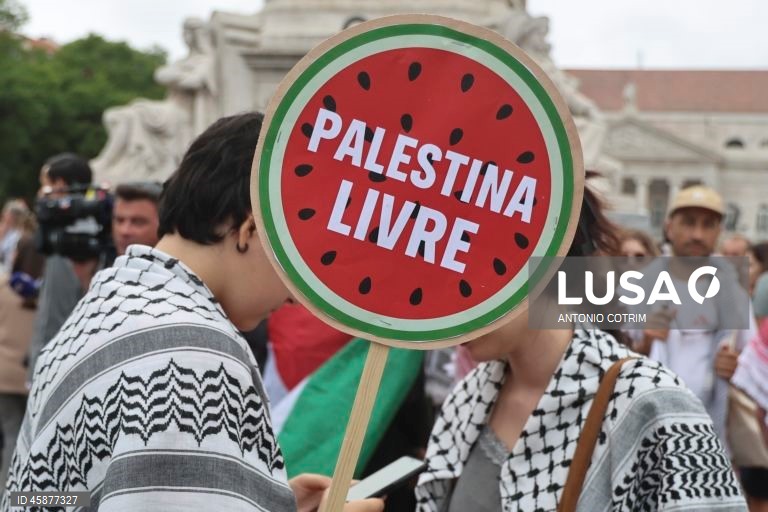 Lisboa: Marcha pela Palestina
