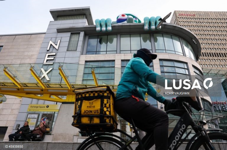 Monstros do Halloween em Manchester