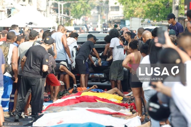 Brasil: Mortes após Operação policial no Rio de Janeiro
