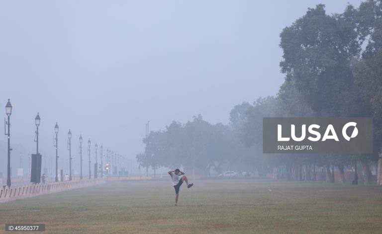Índia: Poluição atmosférica em Nova Deli
