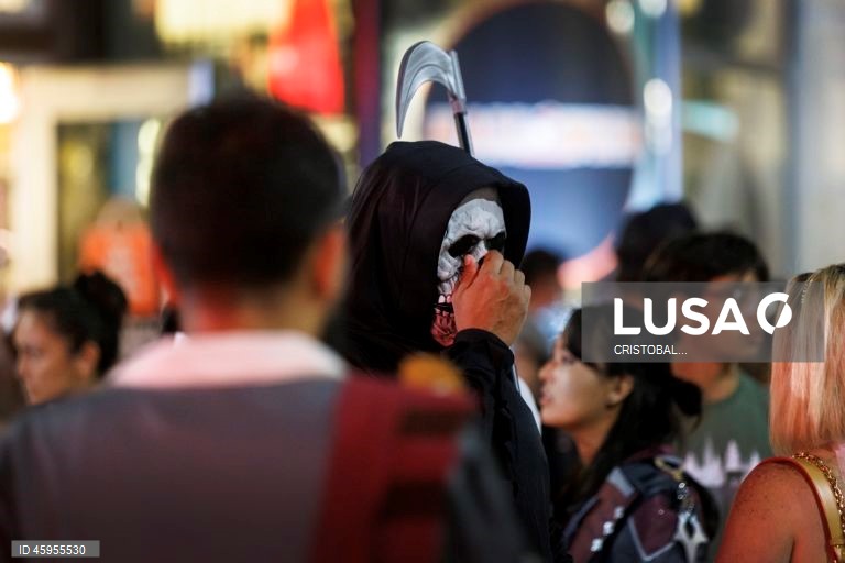 Festa de Halloween em Miami Beach 2025