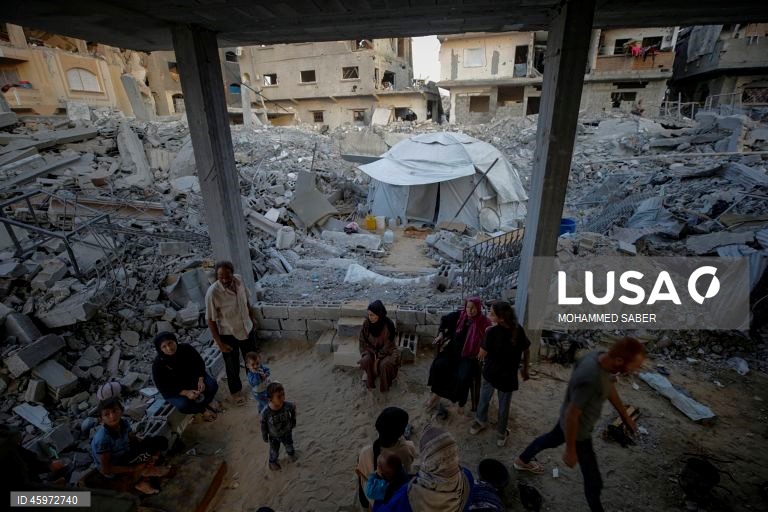 Palestina: Jabaliya, no norte da Faixa de Gaza