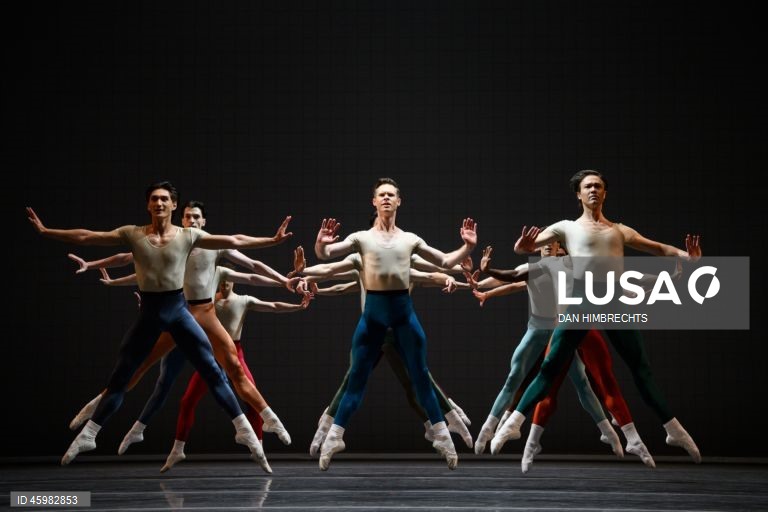 Austrália: Ensaio do espetáculo Prism, do Australian Ballet, na Ópera de Sydney