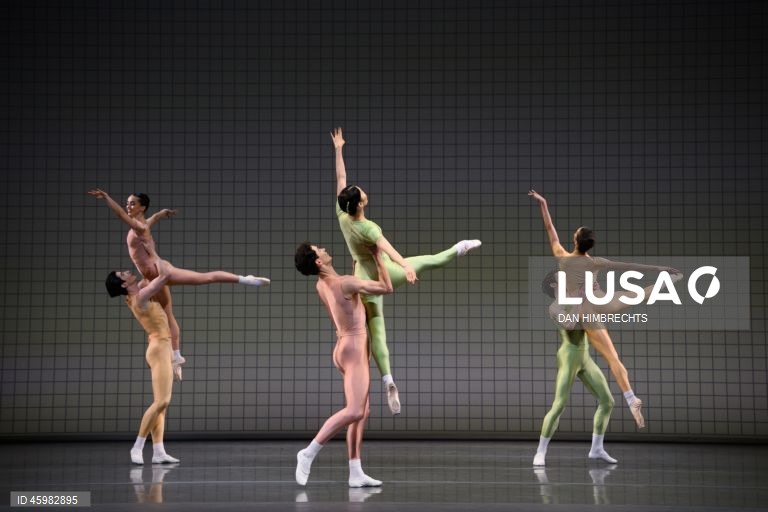 Austrália: Ensaio do espetáculo Prism, do Australian Ballet, na Ópera de Sydney