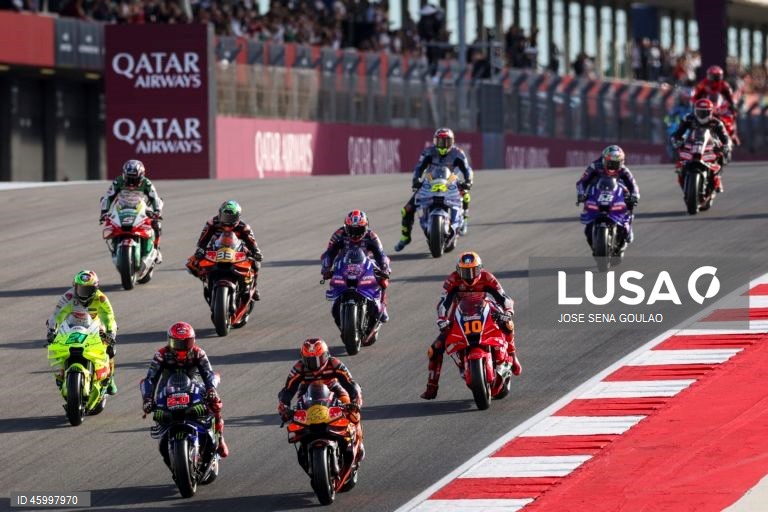 Corrida sprint do Grande Prémio de Portugal de MotoGP