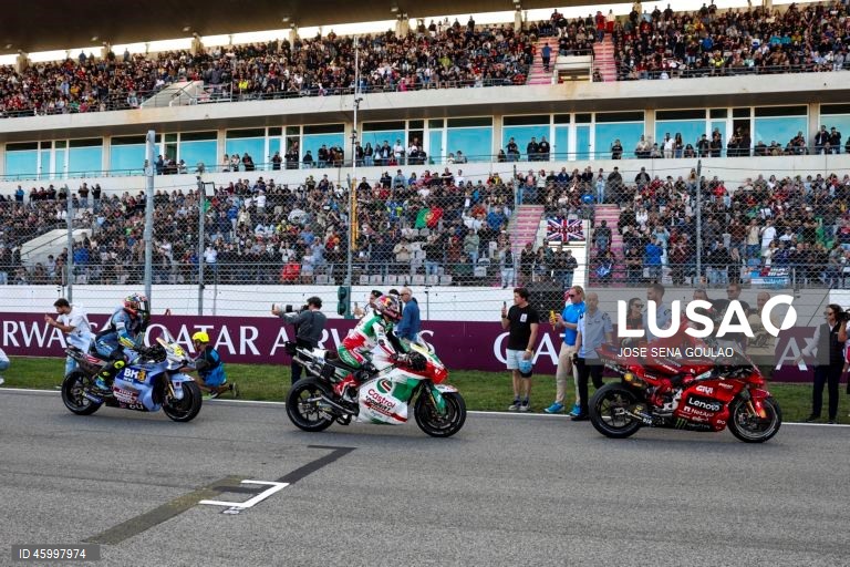 Corrida sprint do Grande Prémio de Portugal de MotoGP